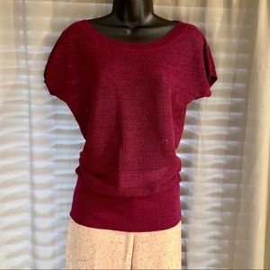 Express Knit Tunic Blouse Top Small